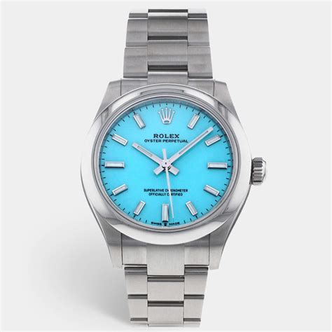 Rolex Oyster Perpetual 31 Tiffany Color Dial 